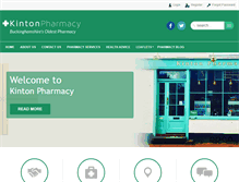Tablet Screenshot of kintonpharmacy.com